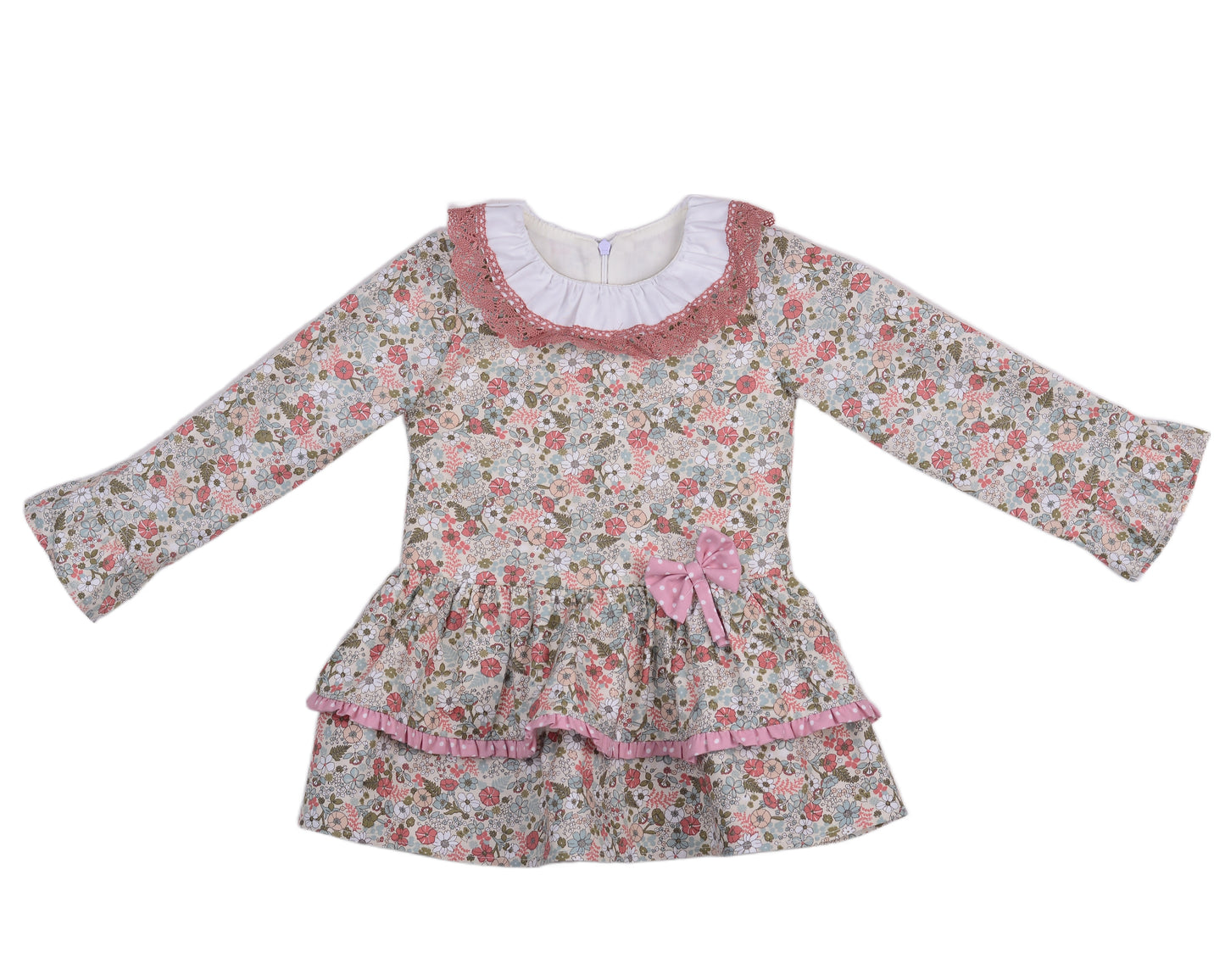 Vestido niña Coral