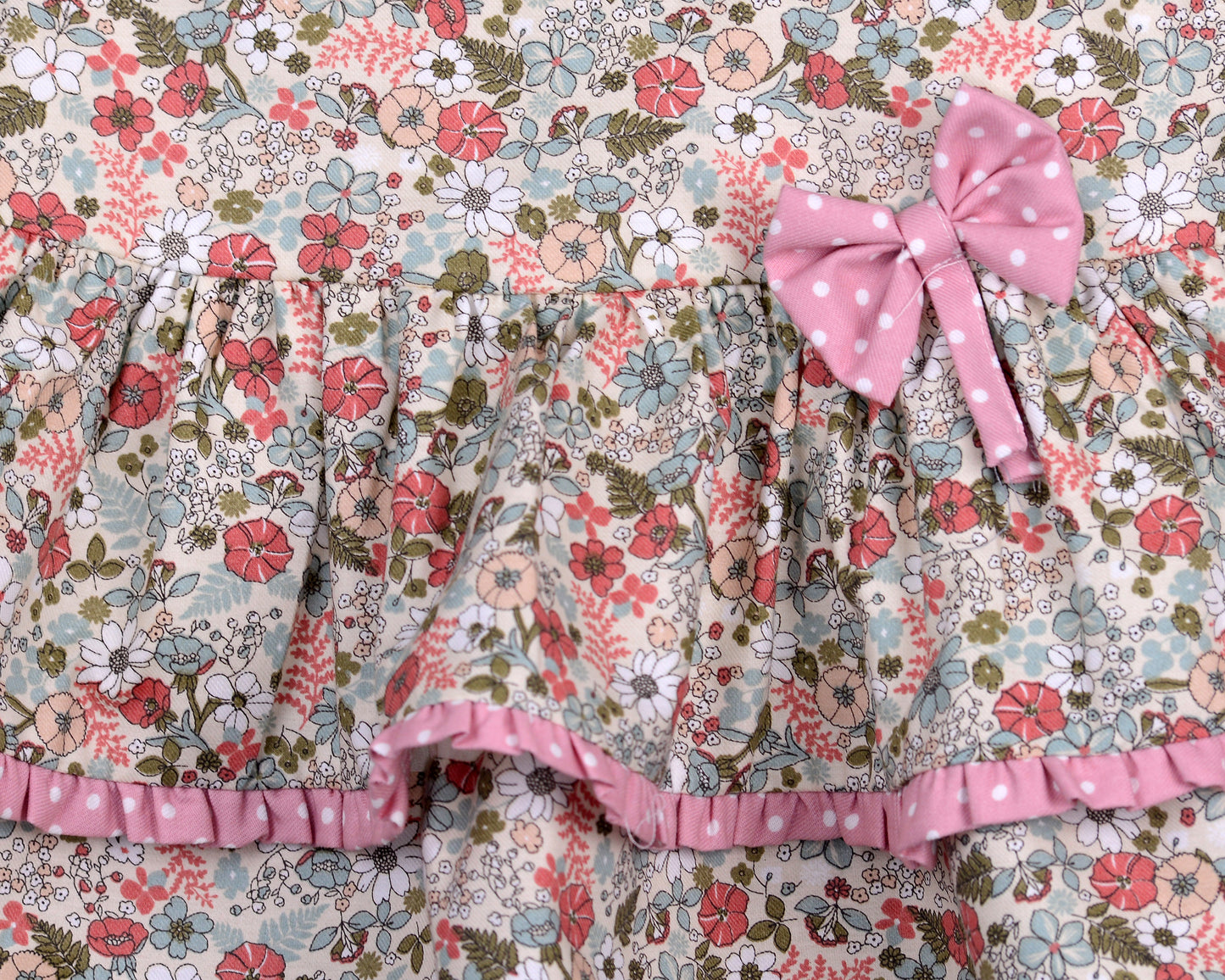 Vestido niña Coral