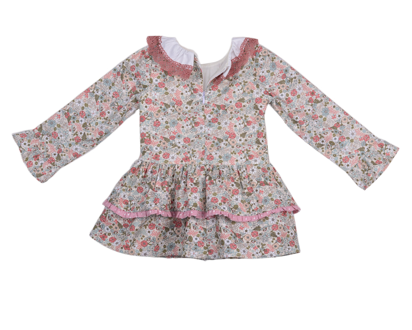 Vestido niña Coral