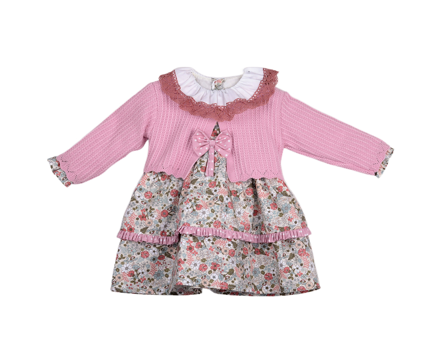 Vestido bebe Coral