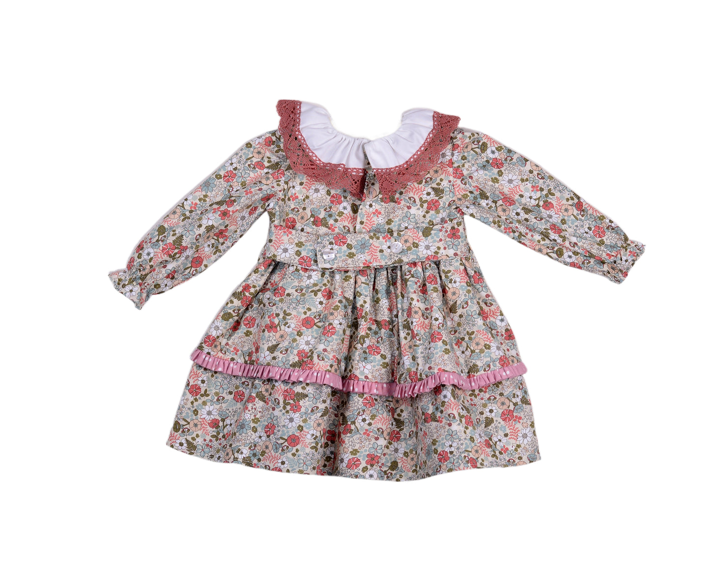 Vestido bebe Coral