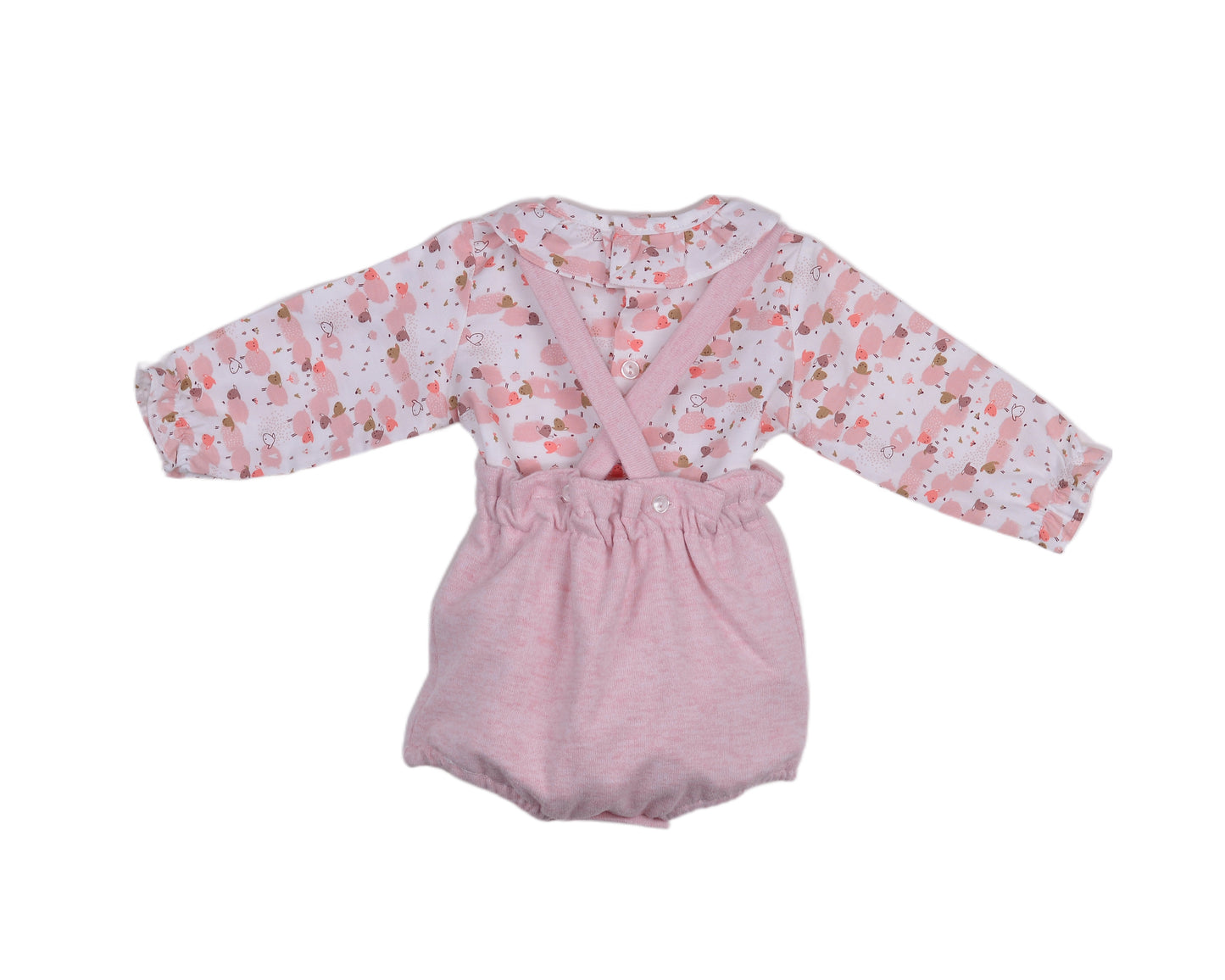 Conjunto bebe niña Niebla