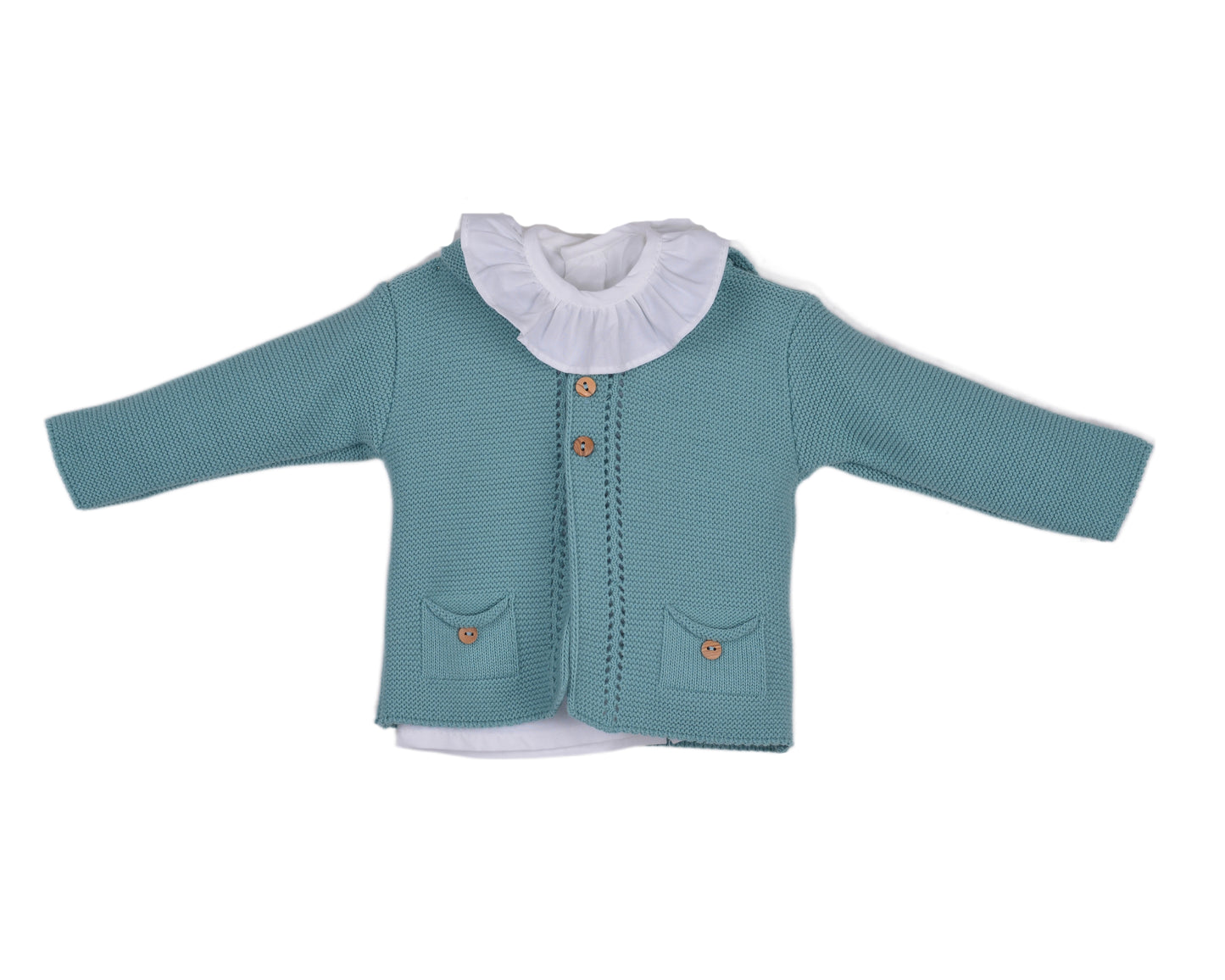 Conjunto bebe niña Turquesa